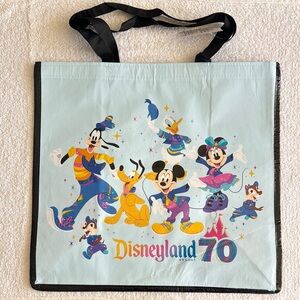 Disney Disneyland Resort 70th Anniversary Character Tote Bag